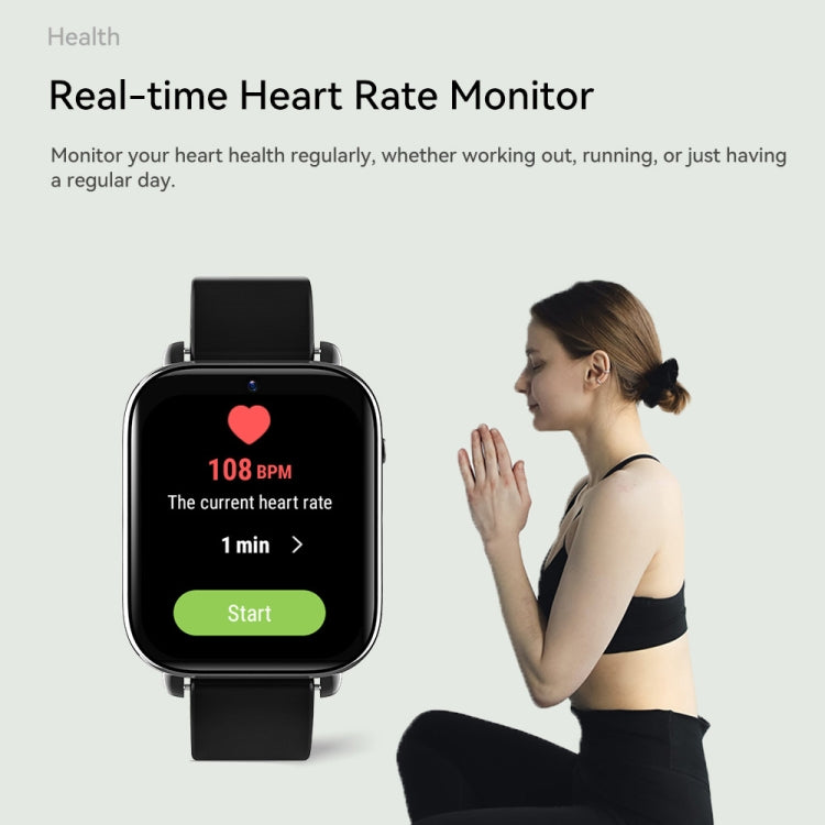 ROGBID KING 1.75 inch Screen 4G LTE Smart Watch Android 9.1OS 4GB+128GB(Black) by Rogbid