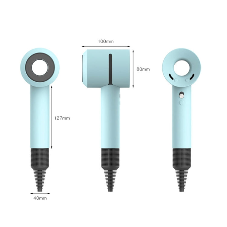 Hairdryer Shockproof Silicone Protective Case For Dyson(Sky Blue) by bashfashion