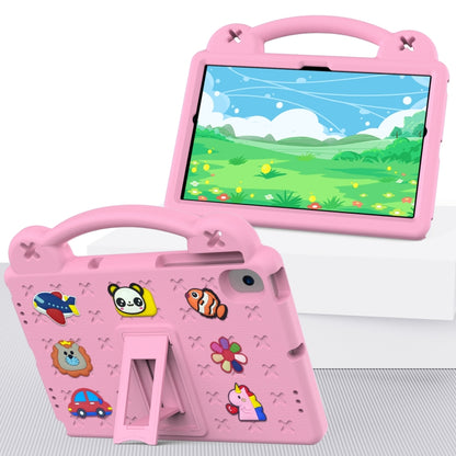 Handle Kickstand Children EVA Shockproof Tablet Case For Samsung Galaxy Tab A8 10.5 2022/2021 / Lenovo Tab M10 Plus 3rd Gen TB125FU 2022 10.6 inch / Huawei MatePad Pro 2021/2019 / Nokia T20 10.36 2021(Pink) by bashfashion