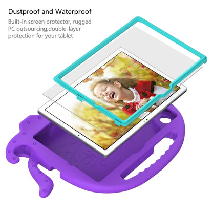 For Samsung Galaxy Tab A8 10.5 2021 Octopus Style EVA + PC Tablet Case with Strap(Purple) by bashfashion