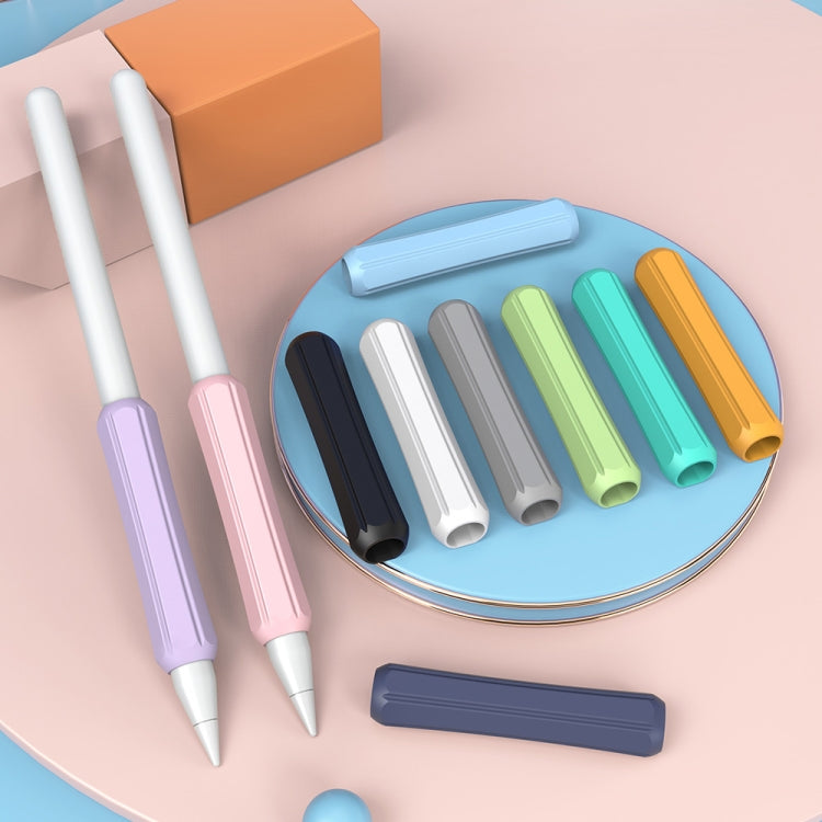 DUX DUCIS Stoyobe Stylus Silicone Cover Grip For Apple Pencil 1/2/Huawei M-Pencil(White) by DUX DUCIS