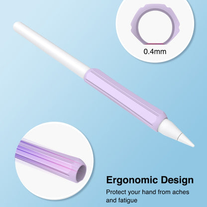 DUX DUCIS Stoyobe Stylus Silicone Cover Grip For Apple Pencil 1/2/Huawei M-Pencil(White) by DUX DUCIS