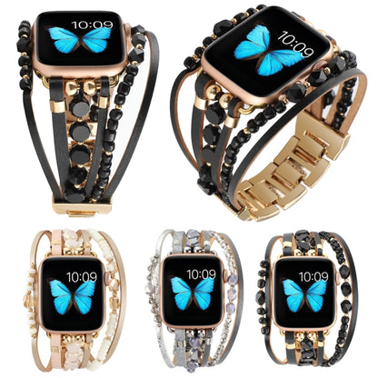 Jewelry Watch Band For Apple Watch Ultra 49mm&Watch Ultra 2 49mm / Series 9&8&7 45mm / SE 3&SE 2&6&SE&5&4 44mm / 3&2&1 42mm(Silver) by bashfashion