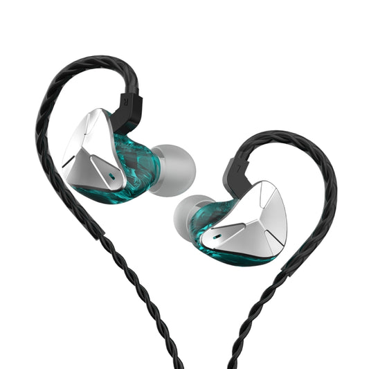CVJ Demon Double Dynamic Coil HiFi Music Wired Earphone No Mic(Silver) by CVJ