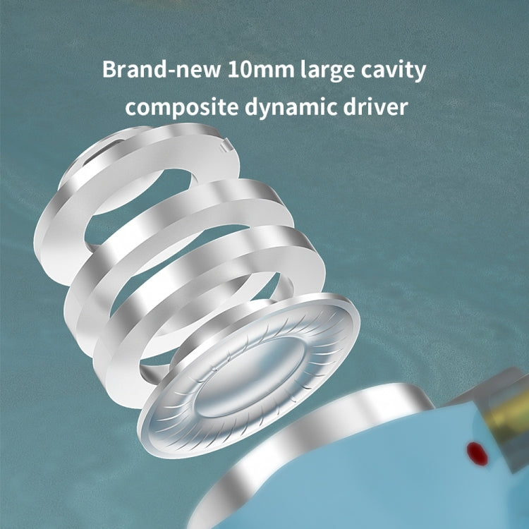 CVJ Hybrid Technology HiFi Music Wired Earphone No Mic(River) by CVJ