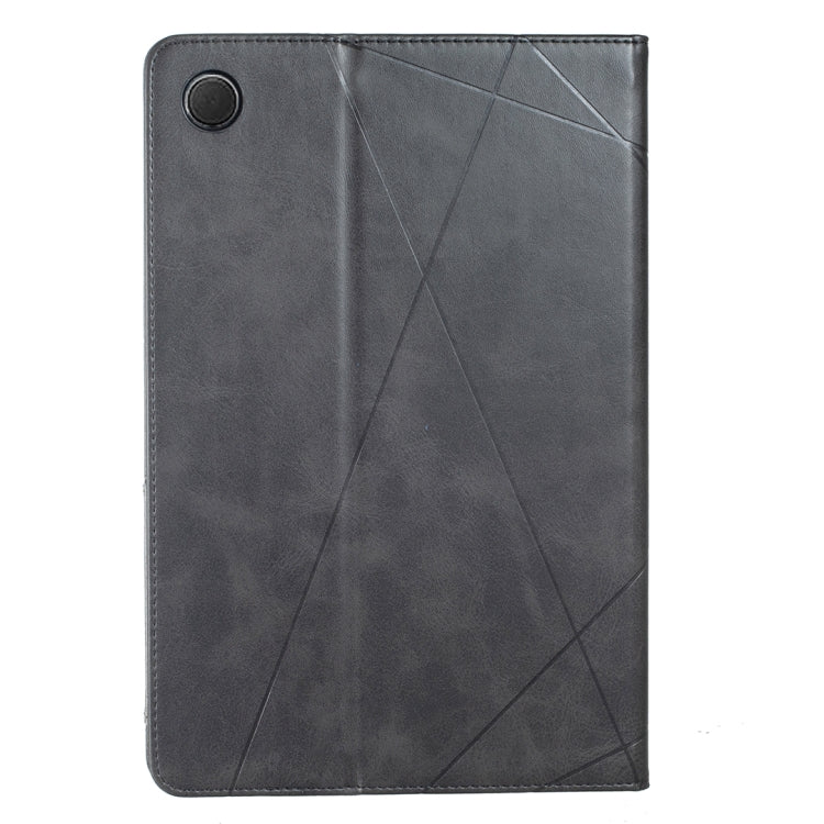 For Samsung Galaxy Tab A8 10.5 2021 SM-X200/X205 Prismatic Leather Tablet Case(Black) by bashfashion