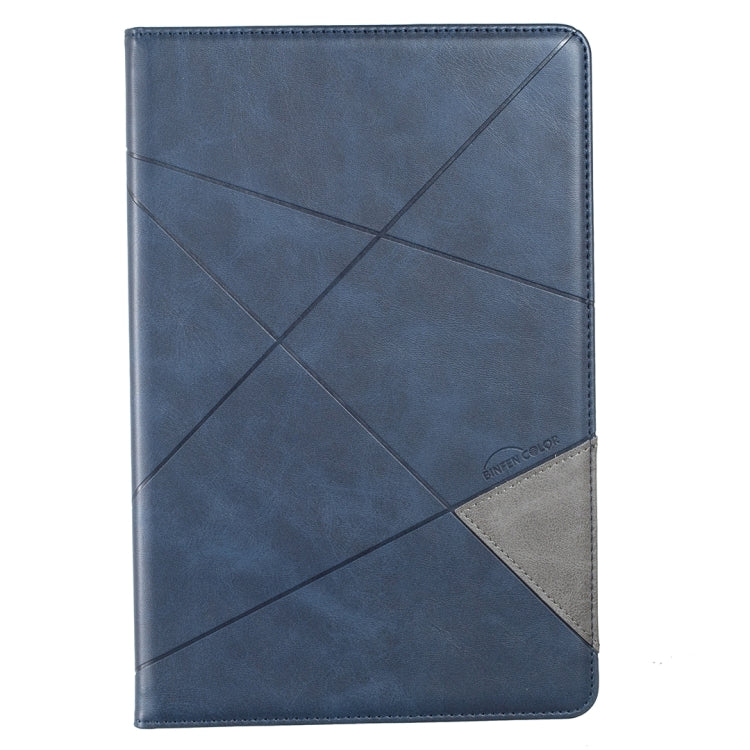 For Samsung Galaxy Tab A8 10.5 2021 SM-X200/X205 Prismatic Leather Tablet Case(Blue) by bashfashion