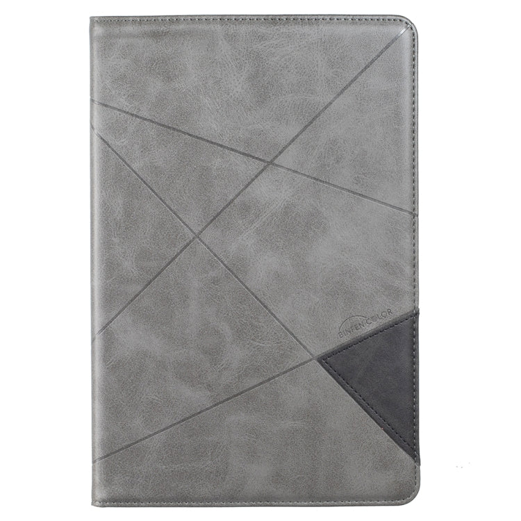 For Samsung Galaxy Tab A8 10.5 2021 SM-X200/X205 Prismatic Leather Tablet Case(Grey) by bashfashion