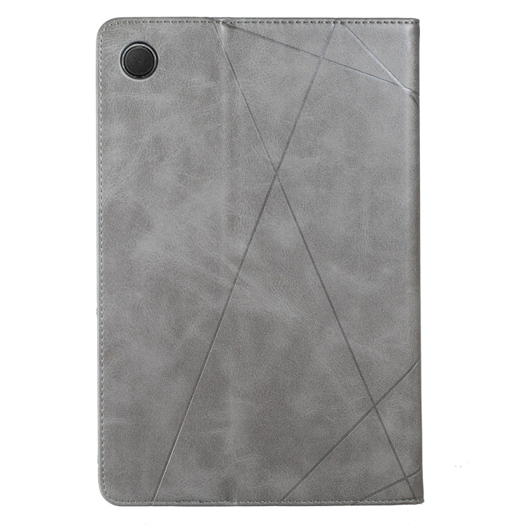 For Samsung Galaxy Tab A8 10.5 2021 SM-X200/X205 Prismatic Leather Tablet Case(Grey) by bashfashion