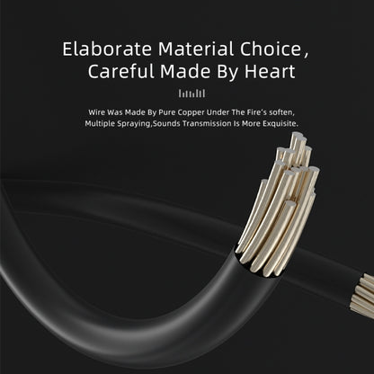 CVJ V6.TC 1.25m Type-C Digital Decoding Oxygen-free Copper Earphone Cable, Style:0.78mm(Black) by CVJ