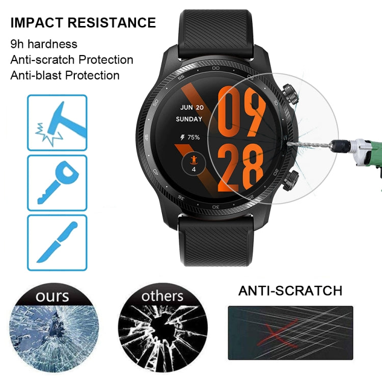10 PCS For TicWatch Pro 3 Ultra Tempered Glass Screen Watch Film by bashfashion