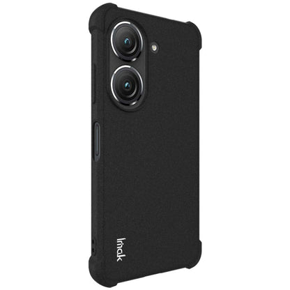 For Asus Zenfone 9 5G IMAK All-inclusive Shockproof Airbag TPU Case (Matte Black) by imak