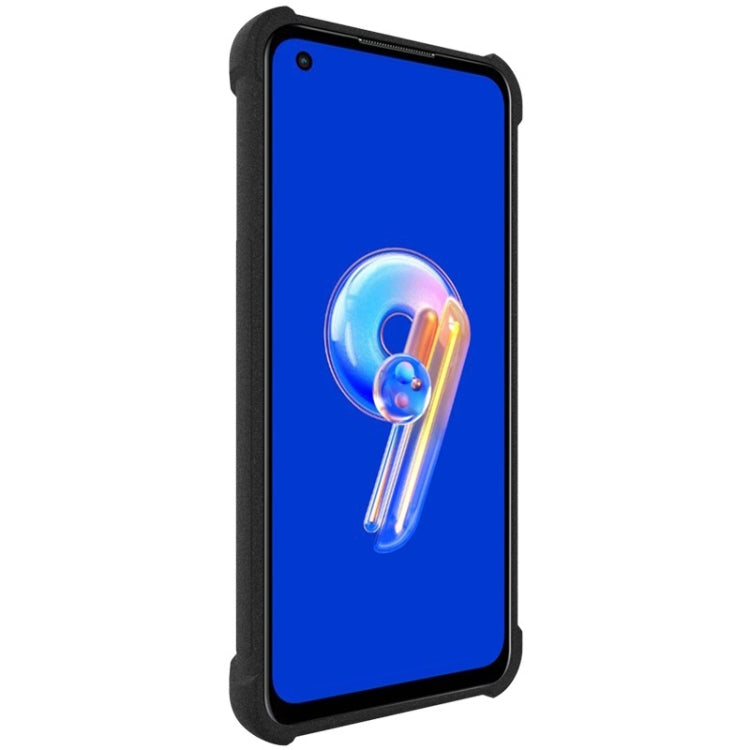 For Asus Zenfone 9 5G IMAK All-inclusive Shockproof Airbag TPU Case (Matte Black) by imak