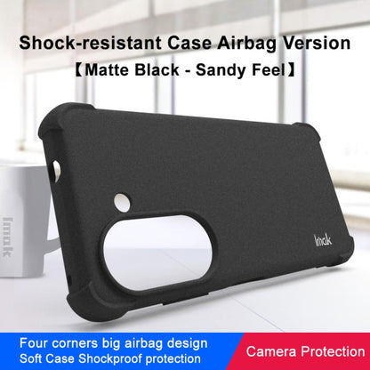 For Asus Zenfone 9 5G IMAK All-inclusive Shockproof Airbag TPU Case (Matte Black) by imak