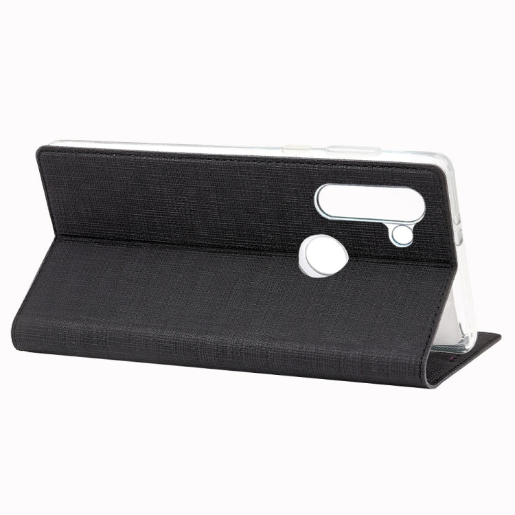 For Motorola Moto G8 Power ViLi Shockproof TPU + PU Horizontal Flip Protective Case with Card Slot & Holder(Black) by ViLi