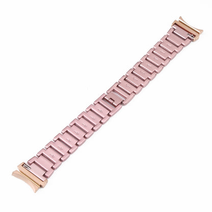 For Samsung Galaxy Watch5 40mm / 44mm Full Diamond Metal Watch Band(Pink) by bashfashion