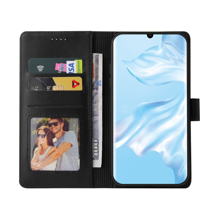 For Huawei P30 Pro GQUTROBE Skin Feel Magnetic Leather Phone Case(Black) by GQUTROBE