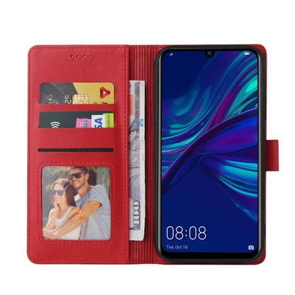 For Huawei P Smart 2019 GQUTROBE Skin Feel Magnetic Leather Phone Case(Red) by GQUTROBE