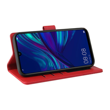 For Huawei P Smart 2019 GQUTROBE Skin Feel Magnetic Leather Phone Case(Red) by GQUTROBE