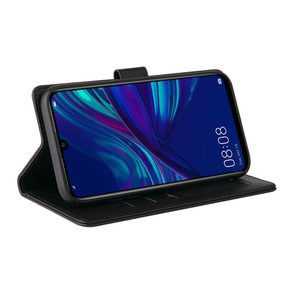 For Huawei P Smart 2019 GQUTROBE Skin Feel Magnetic Leather Phone Case(Black) by GQUTROBE