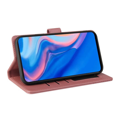 For Huawei P Smart Z GQUTROBE Skin Feel Magnetic Leather Phone Case(Rose Gold) by GQUTROBE