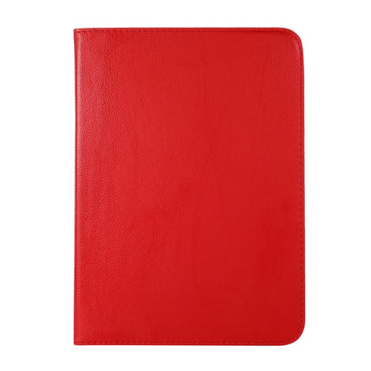 For iPad 2025 / 2022 360 Degree Rotation Litchi Texture Flip Leather Tablet Case with Holder (Red) by bashfashion