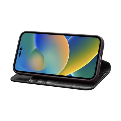 For iPhone 14 Pro QIALINO Horizontal Flip Leather Phone Case(Black) by QIALINO