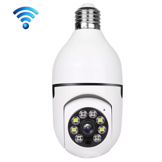 A6 2MP HD Light Bulb WiFi Camera Support Motion Detection/Two-way Audio/Night Vision/TF Card With 8G Memory Card by bashfashion