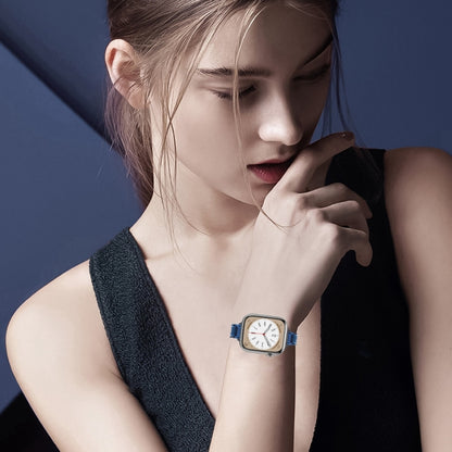 Three Beads Metal Watch Band For Apple Watch Ultra 49mm&Watch Ultra 2 49mm / Series 9&8&7 45mm / SE 3&SE 2&6&SE&5&4 44mm / 3&2&1 42mm(Starlight) by bashfashion