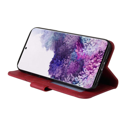 For Huawei P40 GQUTROBE Right Angle Leather Phone Case(Red) by GQUTROBE