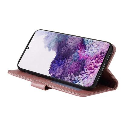 For Huawei P40 GQUTROBE Right Angle Leather Phone Case(Rose Gold) by GQUTROBE