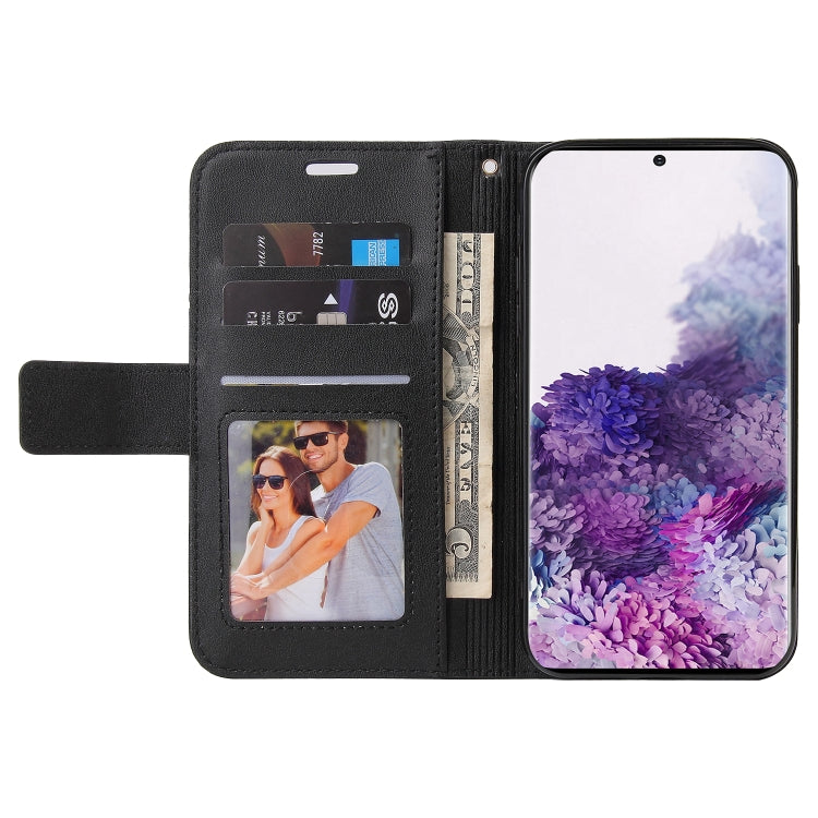 For Huawei P40 GQUTROBE Right Angle Leather Phone Case(Black) by GQUTROBE