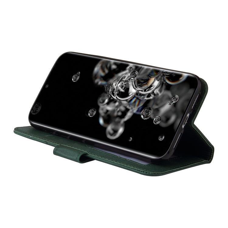 For Huawei P40 Pro GQUTROBE Right Angle Leather Phone Case(Green) by GQUTROBE