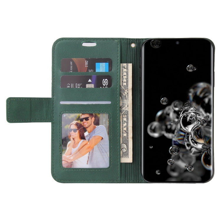 For Huawei P40 Pro GQUTROBE Right Angle Leather Phone Case(Green) by GQUTROBE