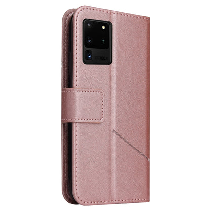 For Huawei P40 Pro GQUTROBE Right Angle Leather Phone Case(Rose Gold) by GQUTROBE