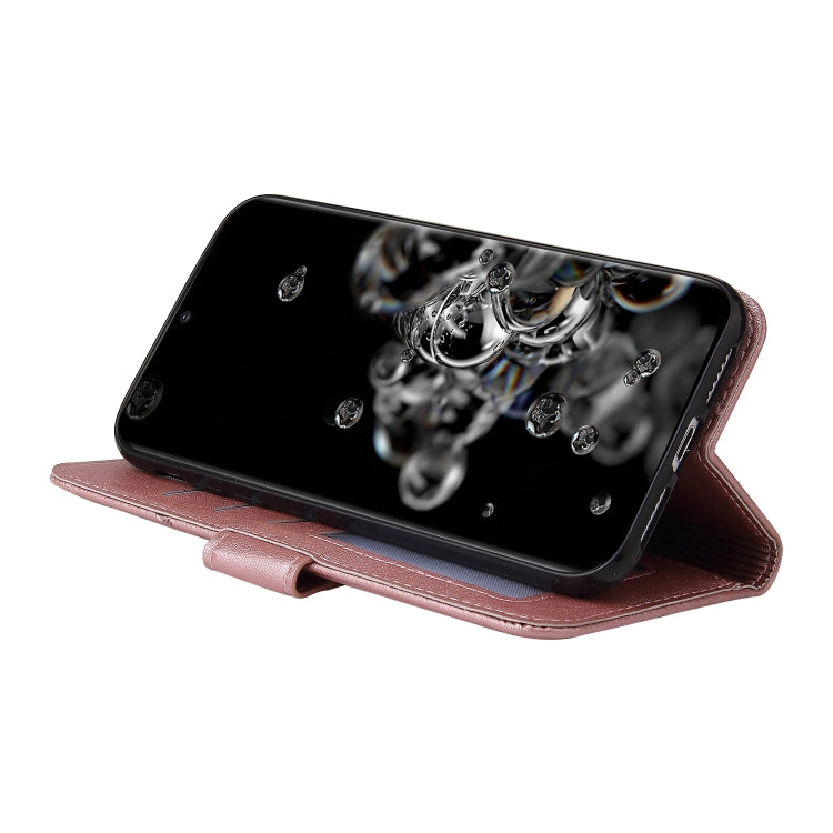 For Huawei P40 Pro GQUTROBE Right Angle Leather Phone Case(Rose Gold) by GQUTROBE