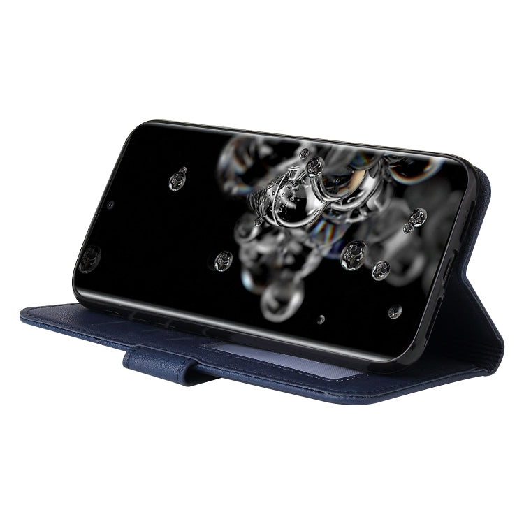 For Huawei P40 Pro GQUTROBE Right Angle Leather Phone Case(Blue) by GQUTROBE