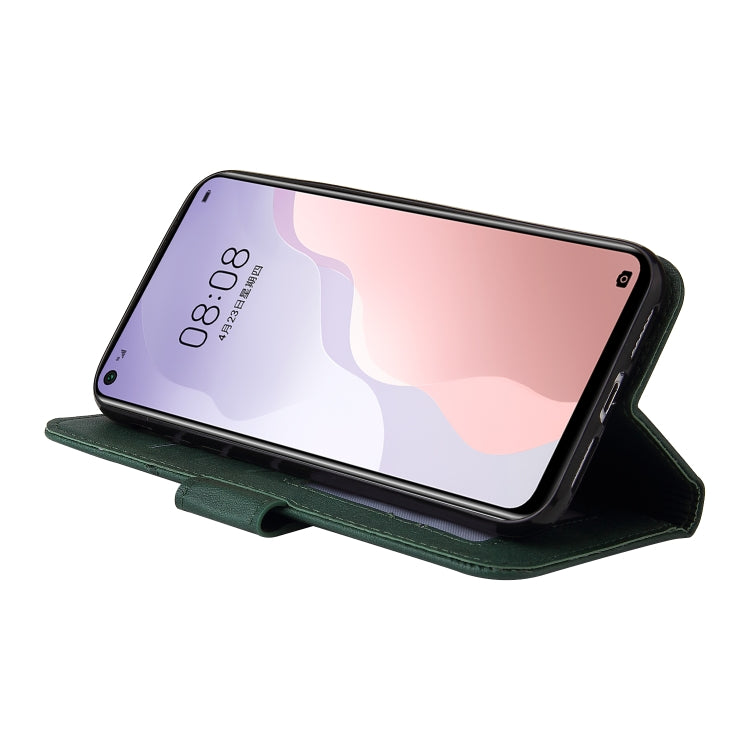 For Huawei nova 7 SE GQUTROBE Right Angle Leather Phone Case(Green) by GQUTROBE