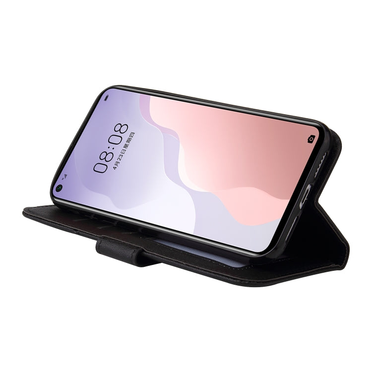 For Huawei nova 7 SE GQUTROBE Right Angle Leather Phone Case(Black) by GQUTROBE