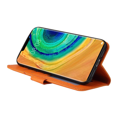 For Huawei Mate 30 Pro GQUTROBE Right Angle Leather Phone Case(Orange) by GQUTROBE