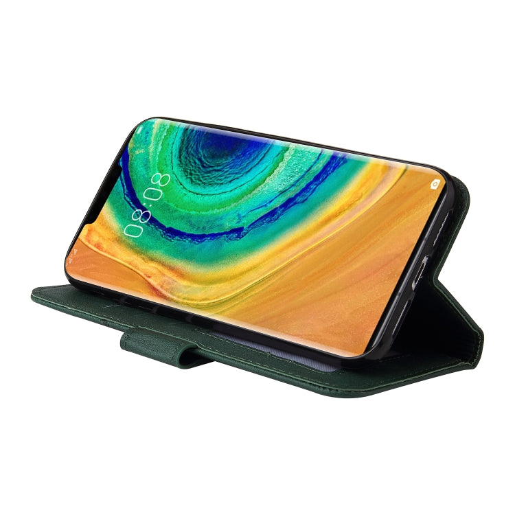 For Huawei Mate 30 Pro GQUTROBE Right Angle Leather Phone Case(Green) by GQUTROBE