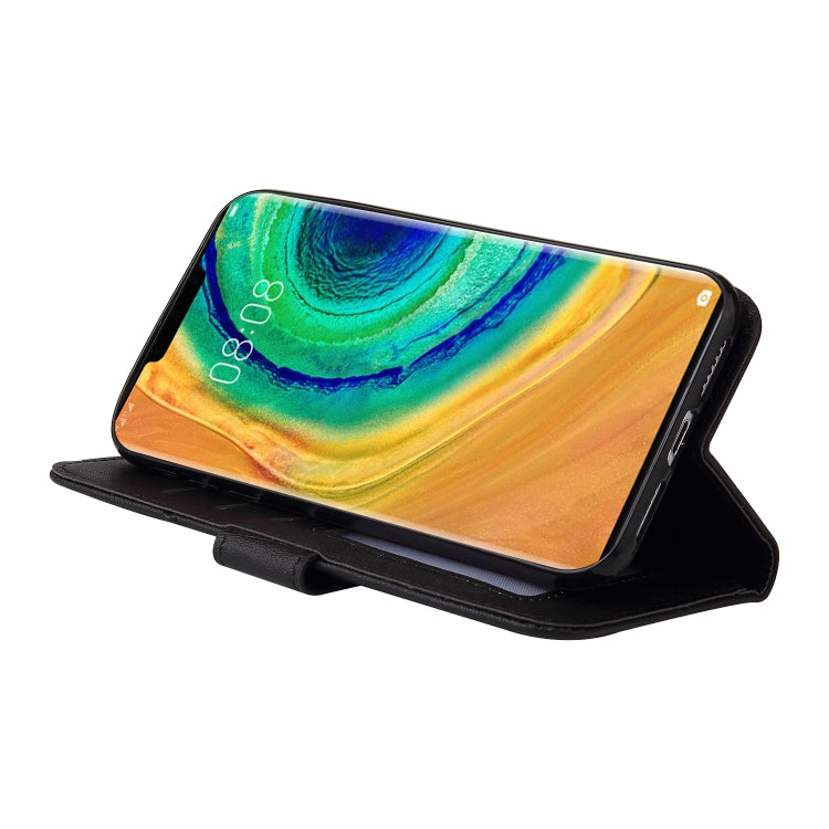For Huawei Mate 30 Pro GQUTROBE Right Angle Leather Phone Case(Black) by GQUTROBE