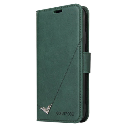 For Huawei Mate 20 Pro GQUTROBE Right Angle Leather Phone Case(Green) by GQUTROBE