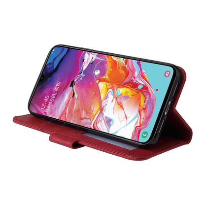 For Huawei P30 GQUTROBE Right Angle Leather Phone Case(Red) by GQUTROBE