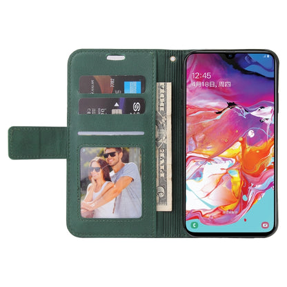 For Huawei P30 GQUTROBE Right Angle Leather Phone Case(Green) by GQUTROBE