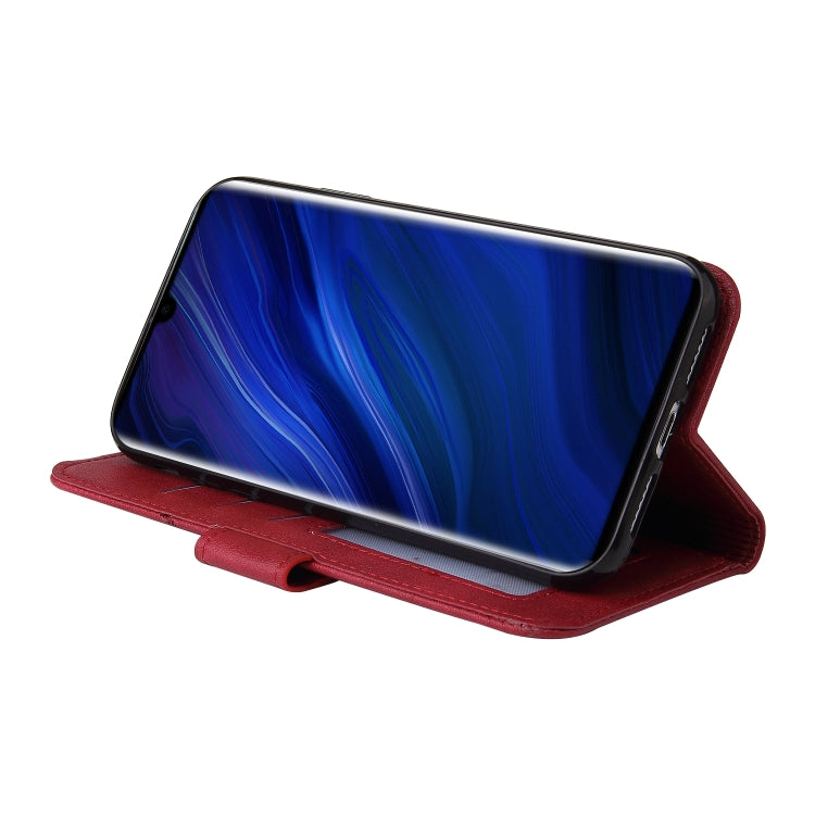 For Huawei P30 Pro GQUTROBE Right Angle Leather Phone Case(Red) by GQUTROBE