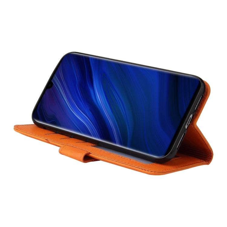 For Huawei P30 Pro GQUTROBE Right Angle Leather Phone Case(Orange) by GQUTROBE