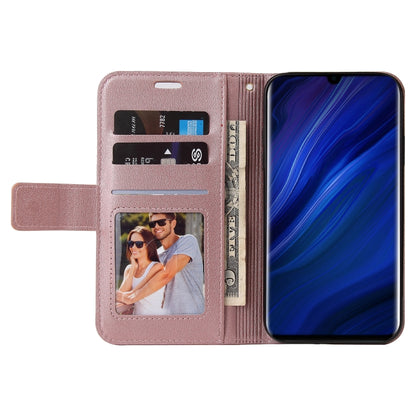 For Huawei P30 Pro GQUTROBE Right Angle Leather Phone Case(Rose Gold) by GQUTROBE