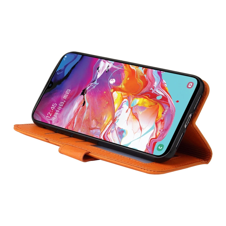 For Huawei P20 Pro GQUTROBE Right Angle Leather Phone Case(Orange) by GQUTROBE