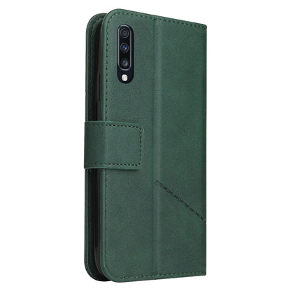 For Huawei P20 Pro GQUTROBE Right Angle Leather Phone Case(Green) by GQUTROBE